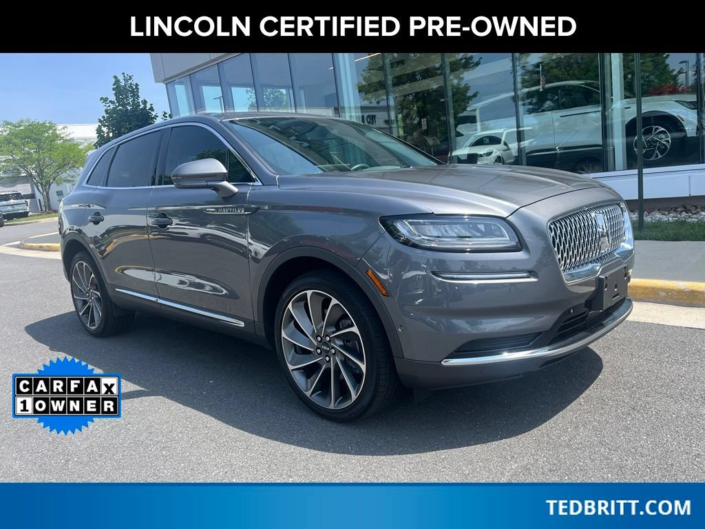 Certified 2023 Lincoln Nautilus Reserve w/ Equipment Group 201A