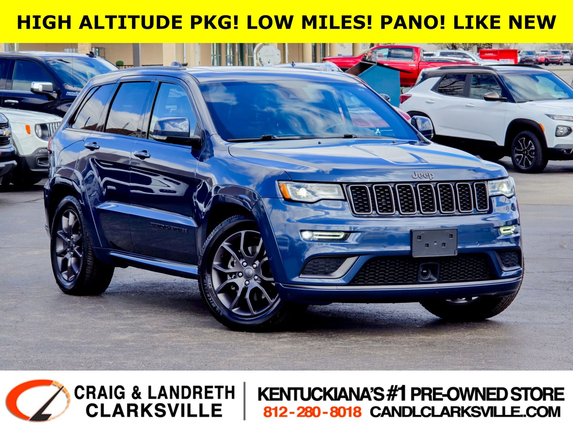 Used 2021 Jeep Grand Cherokee High Altitude