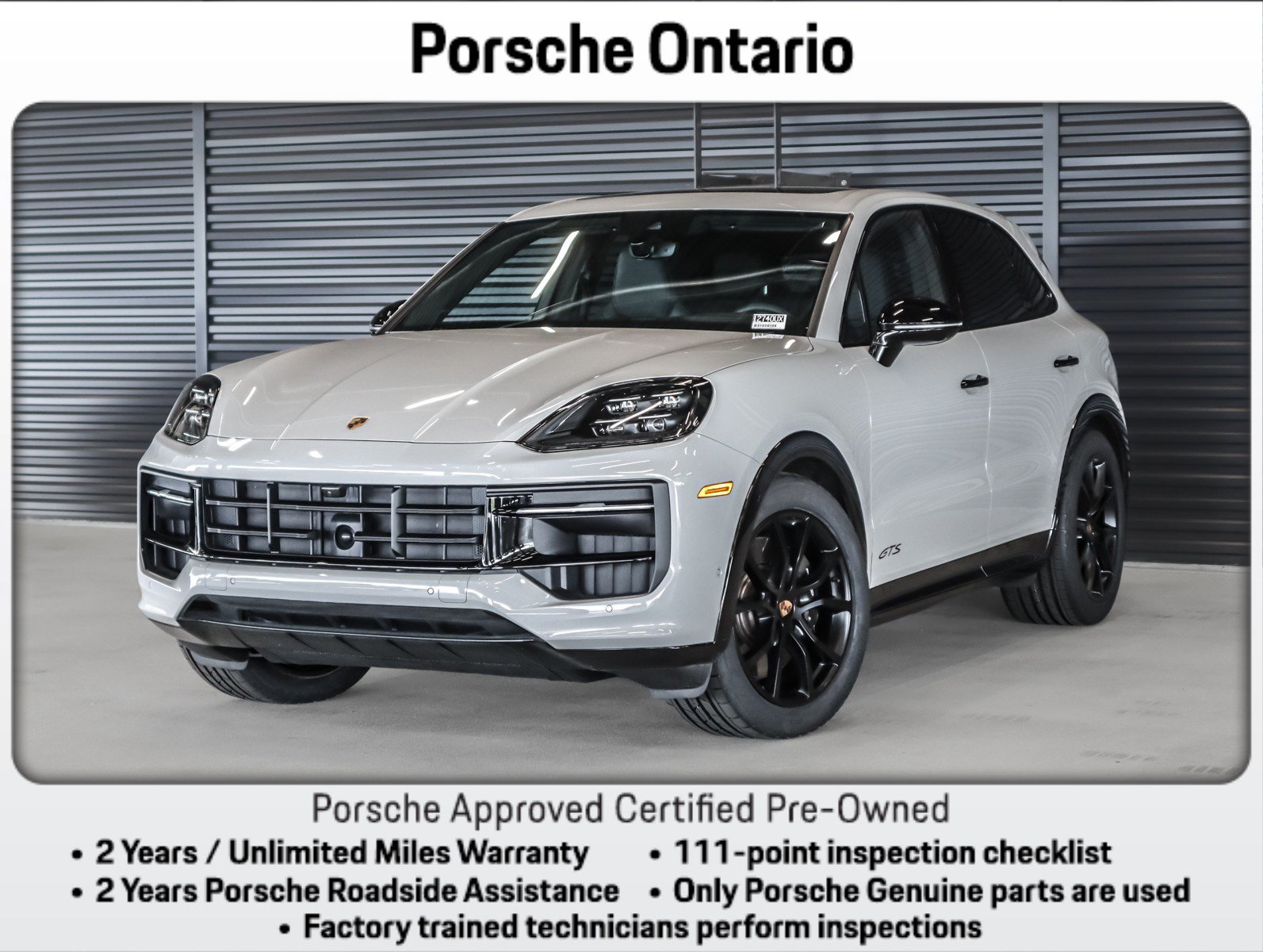 Certified 2025 Porsche Cayenne GTS