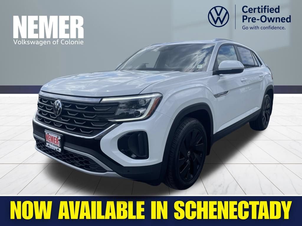 Certified 2024 Volkswagen Atlas Cross Sport SE w/ Panoramic Sunroof Package