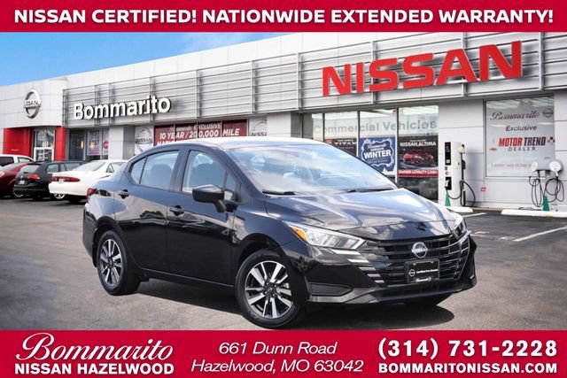 Certified 2024 Nissan Versa S w/ S Plus Package