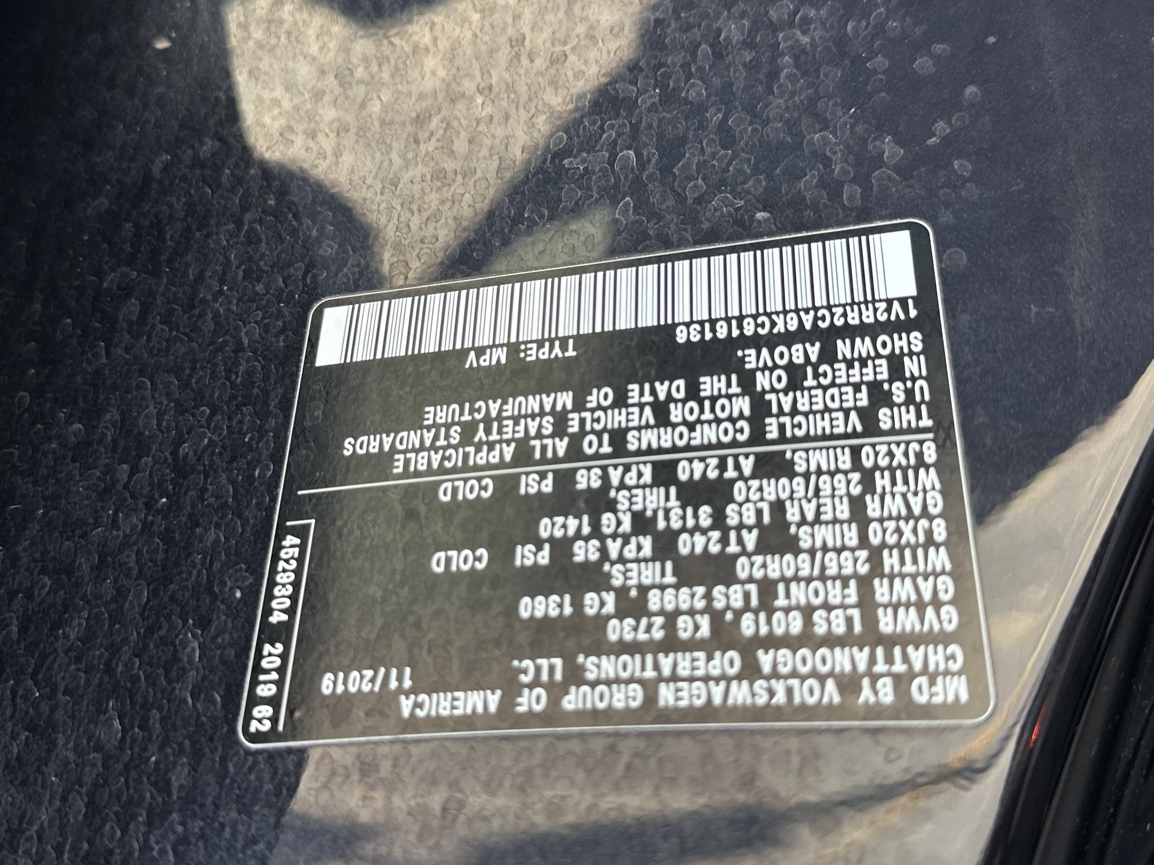 2019 Volkswagen Atlas SEL R-Line