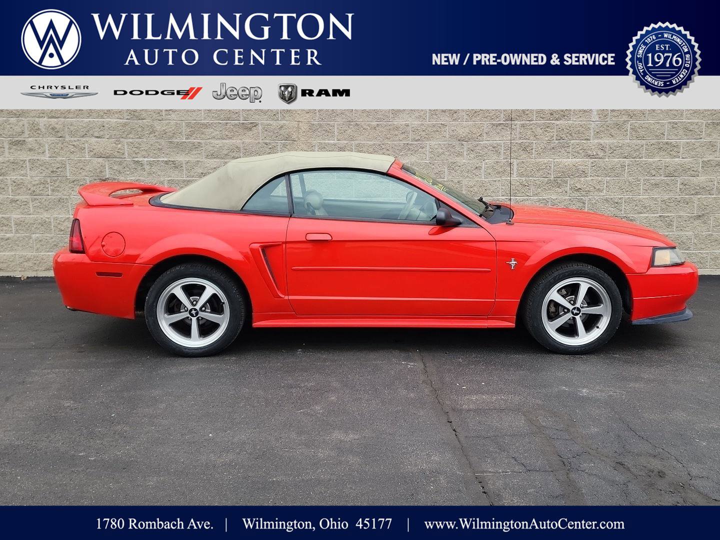 Used 2001 Ford Mustang Convertible
