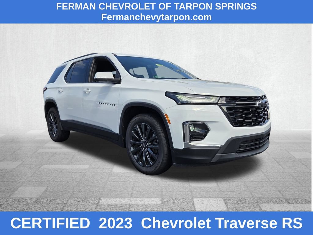 Certified 2023 Chevrolet Traverse RS