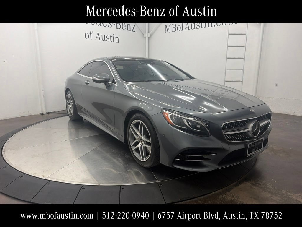 Certified 2019 Mercedes-Benz S 560 4MATIC Coupe