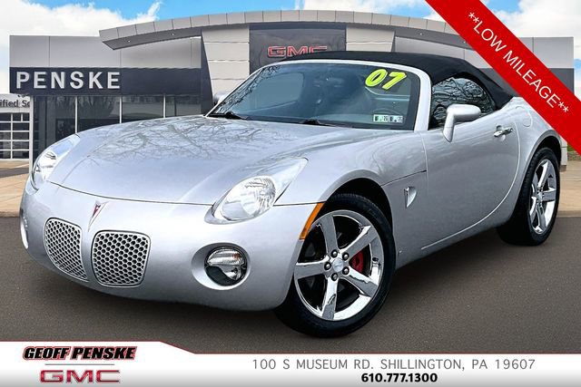 Used 2007 Pontiac Solstice Convertible w/ Premium Package