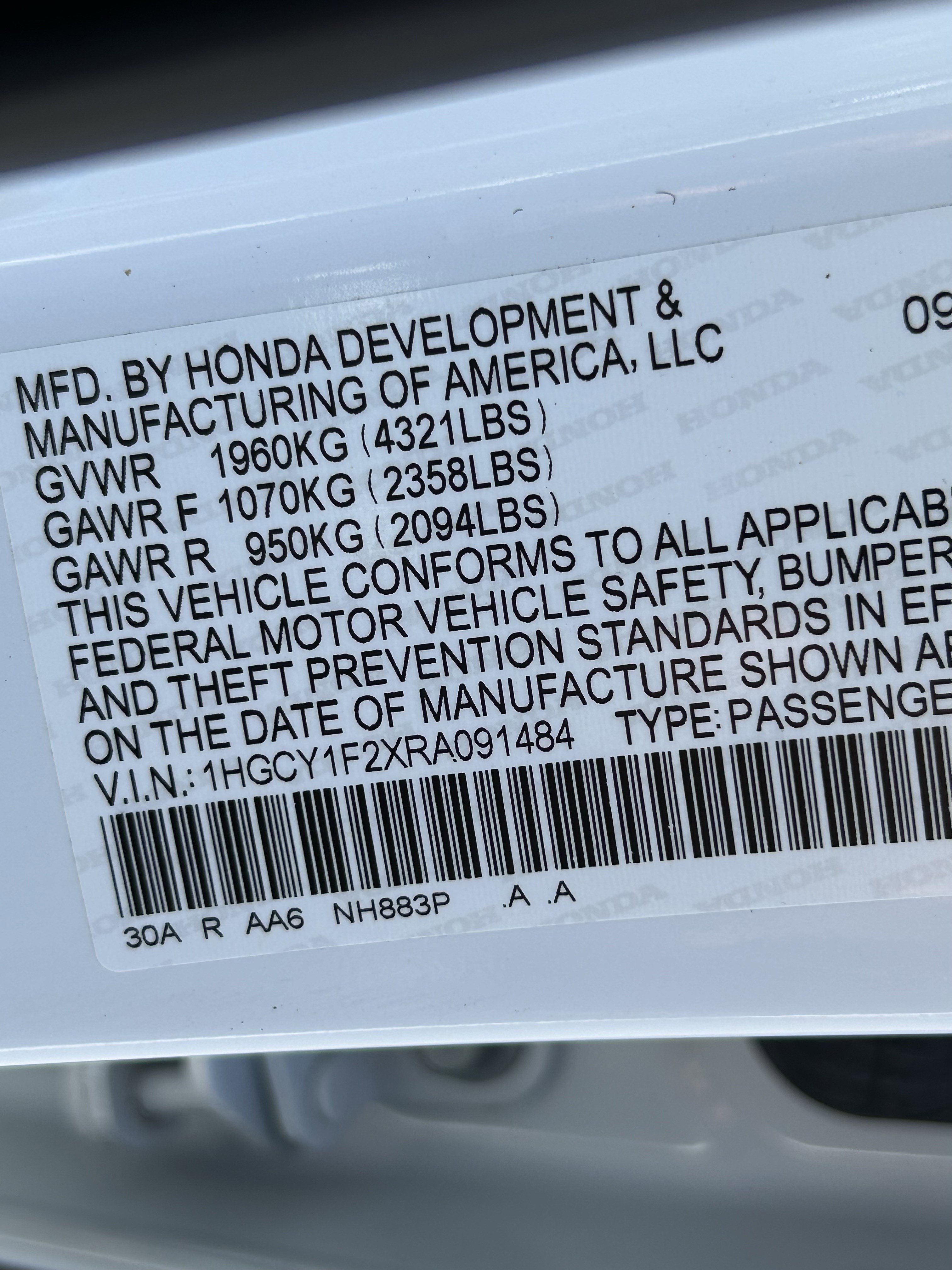 2024 Honda Accord LX