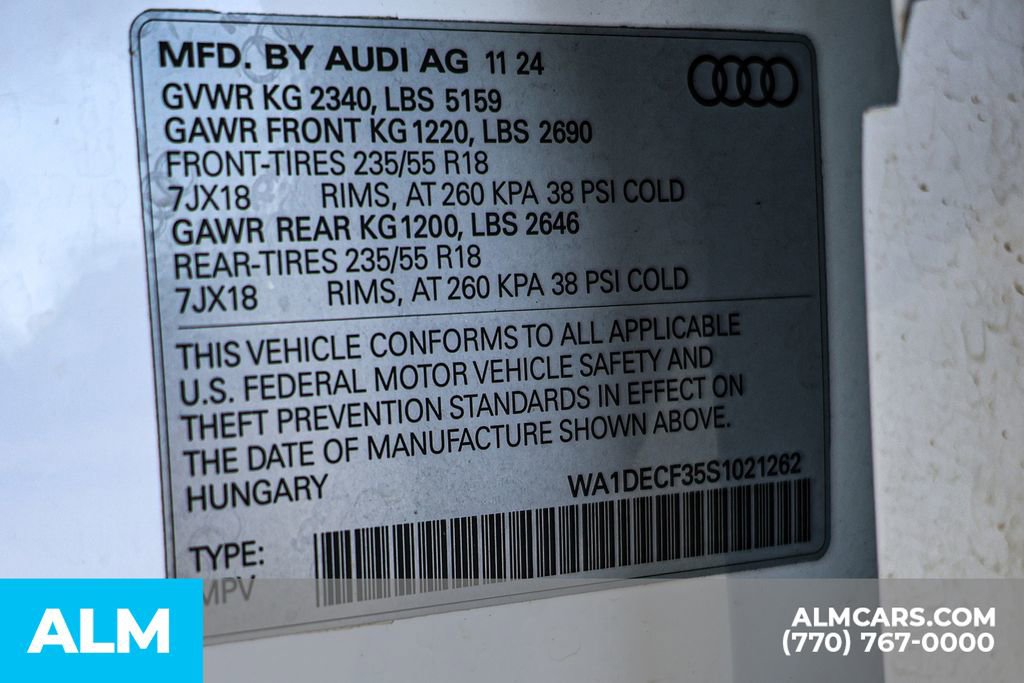 2025 Audi Q3 2.0T Premium