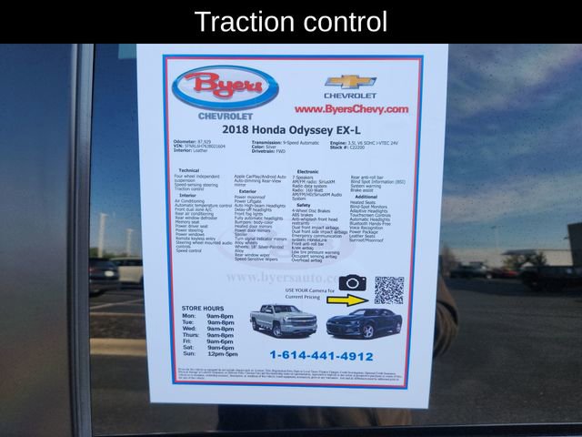 2018 Honda Odyssey EX-L