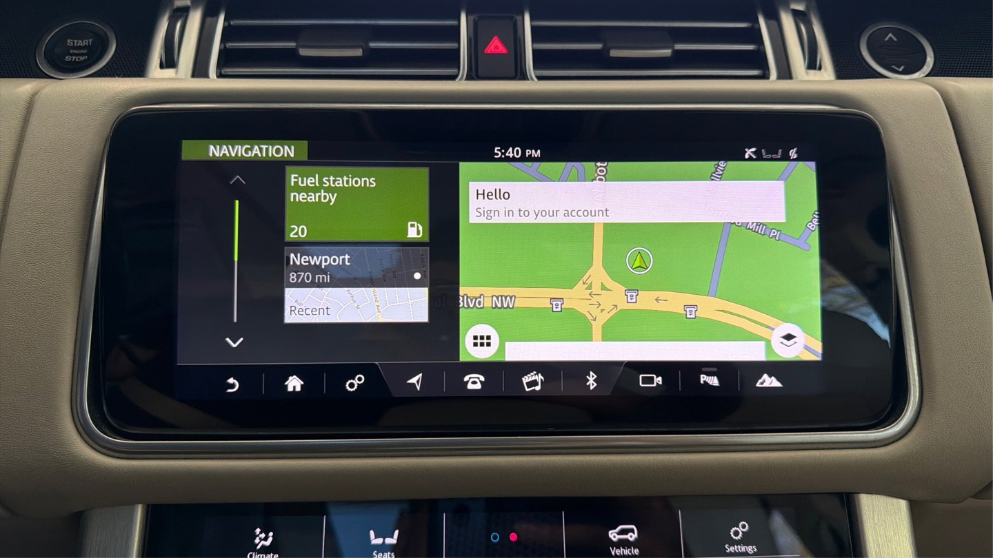 2018 Land Rover Range Rover Supercharged