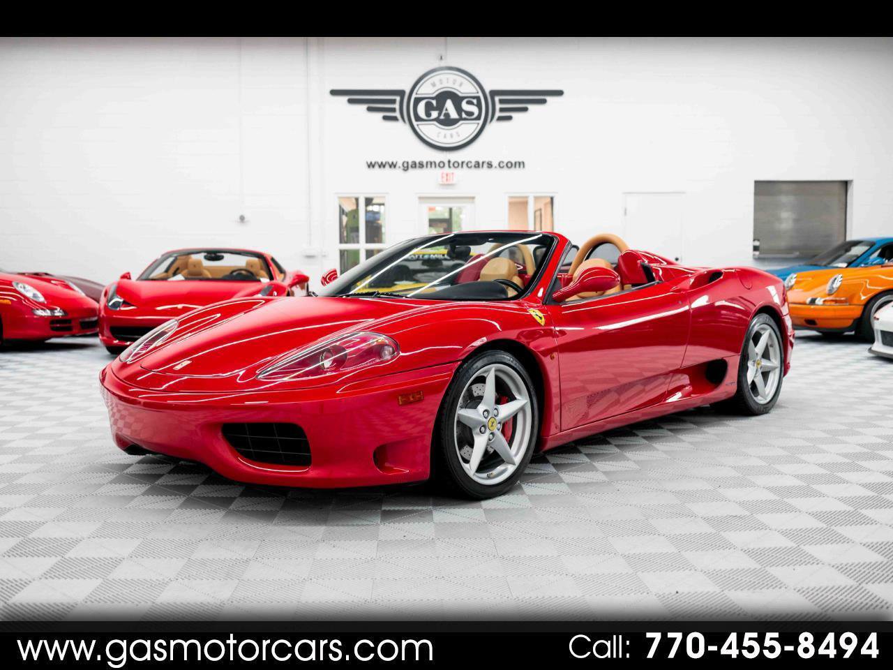 Used 2002 Ferrari 360 Spider