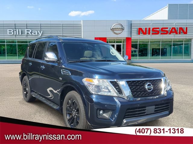 Used 2019 Nissan Armada Platinum w/ Captain's Chairs Package