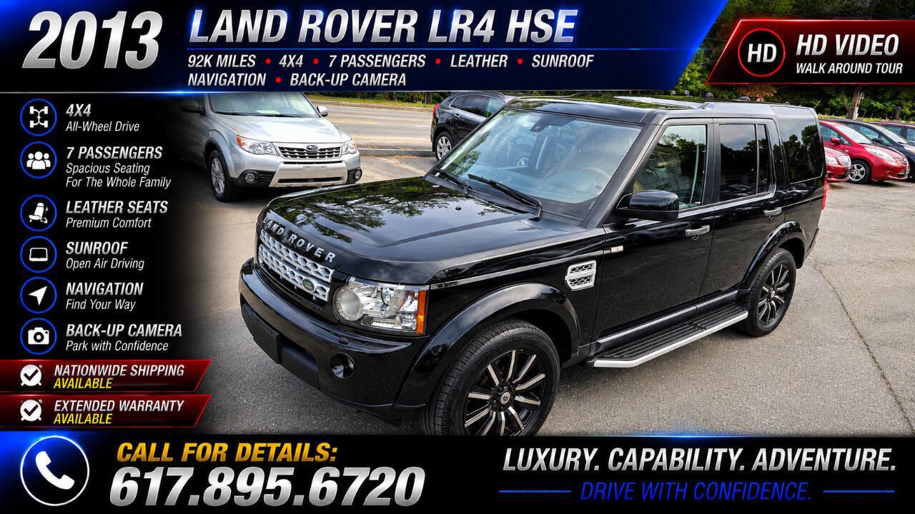 Used 2013 Land Rover LR4 HSE