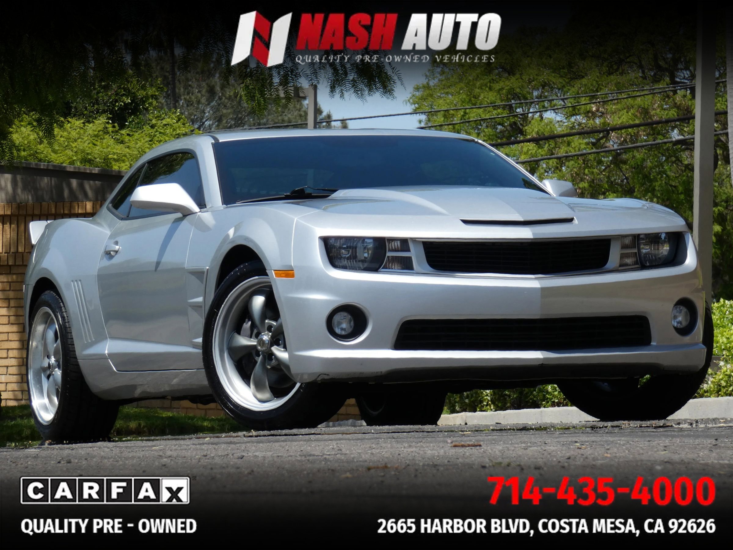 Used 2012 Chevrolet Camaro SS w/ Black Stripe Package