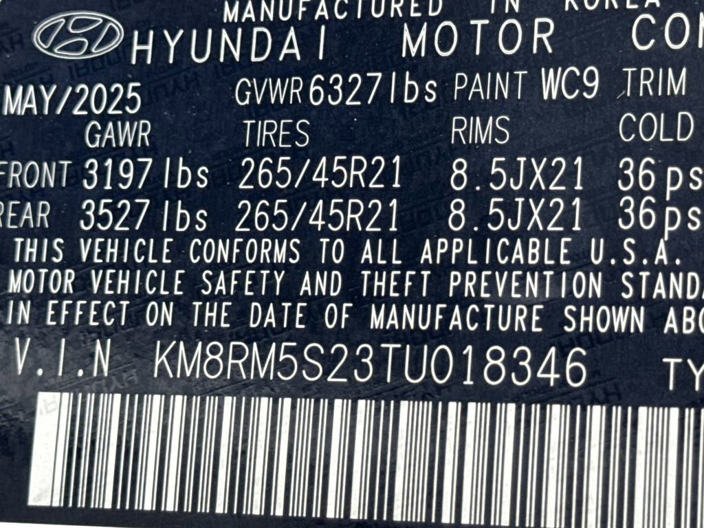 2026 Hyundai Palisade Calligraphy