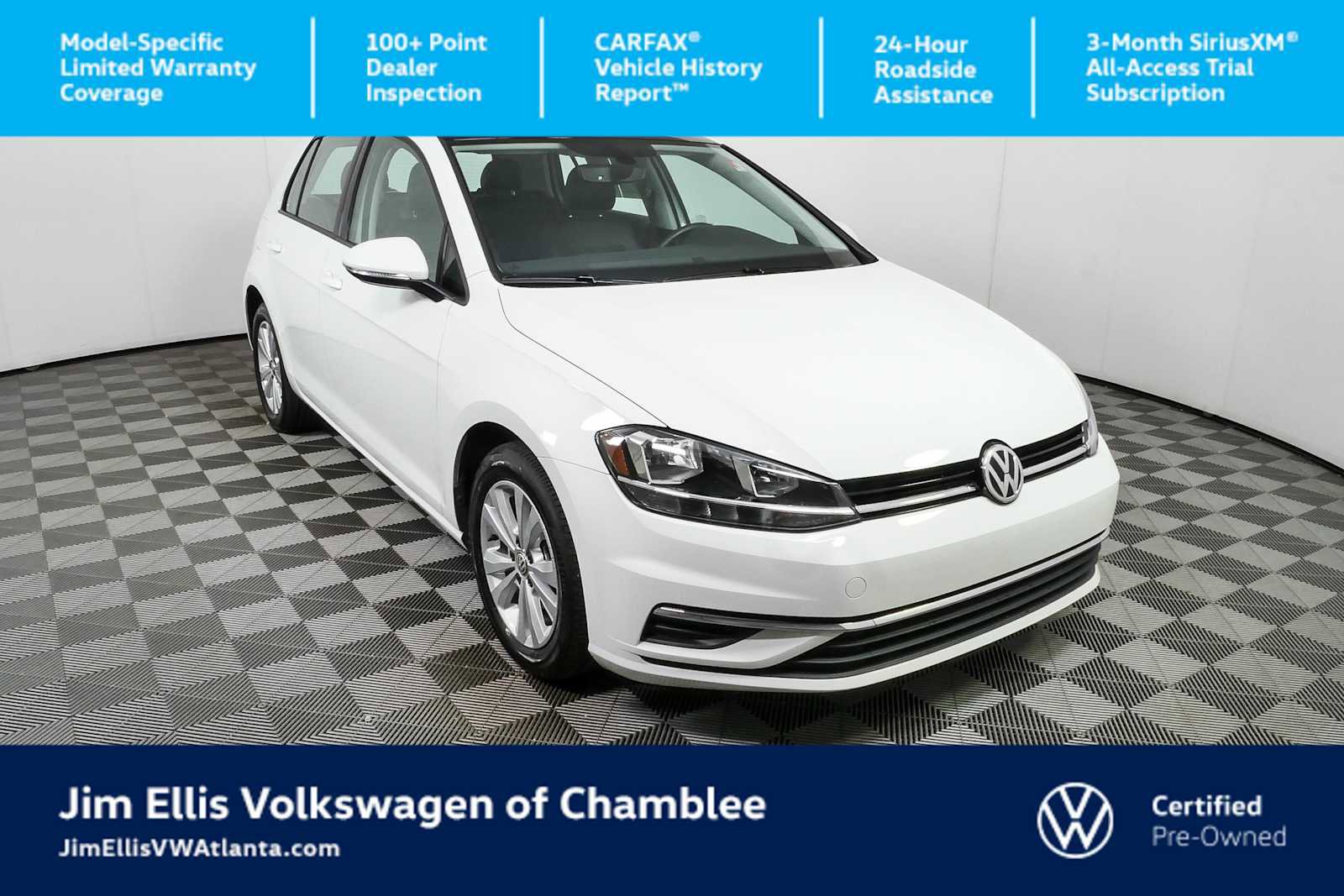 Certified 2021 Volkswagen Golf 4-Door