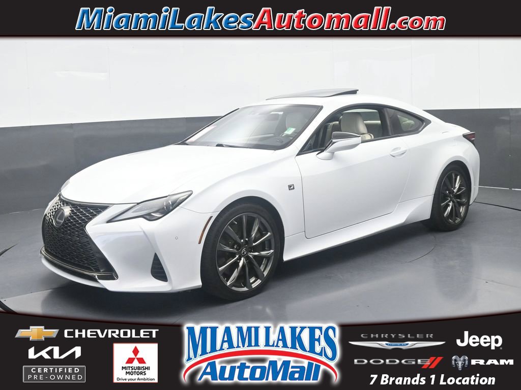 Used 2019 Lexus RC 300 F Sport w/ Accessory Package