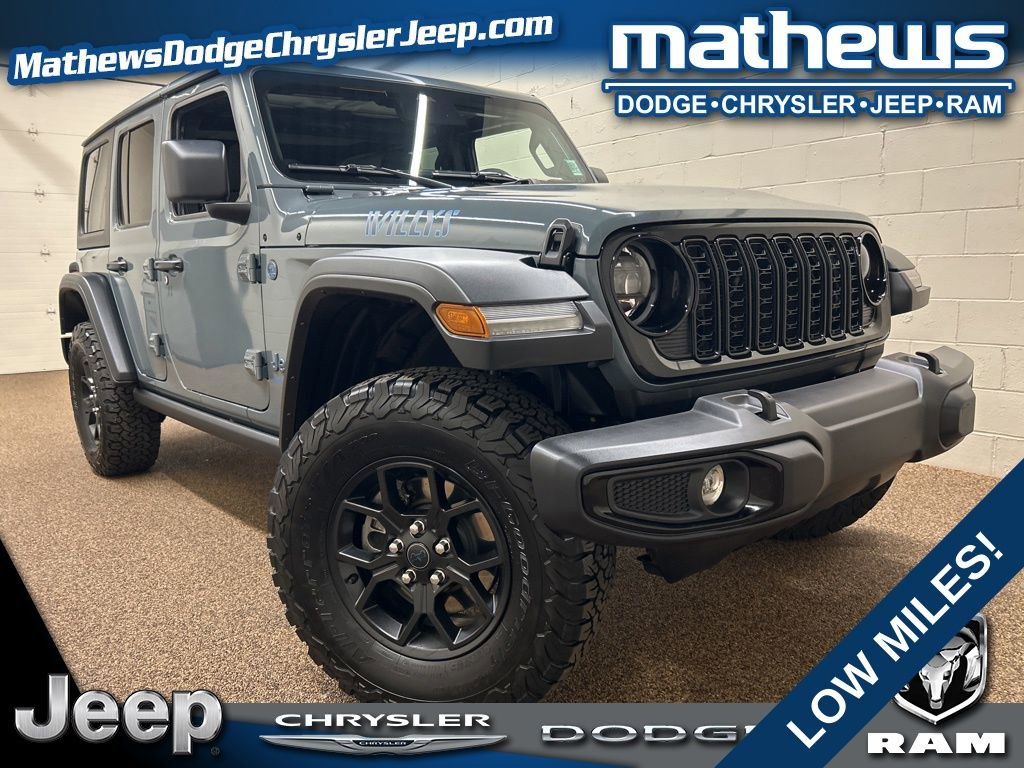 Used 2025 Jeep Wrangler Unlimited Sport S 4xe