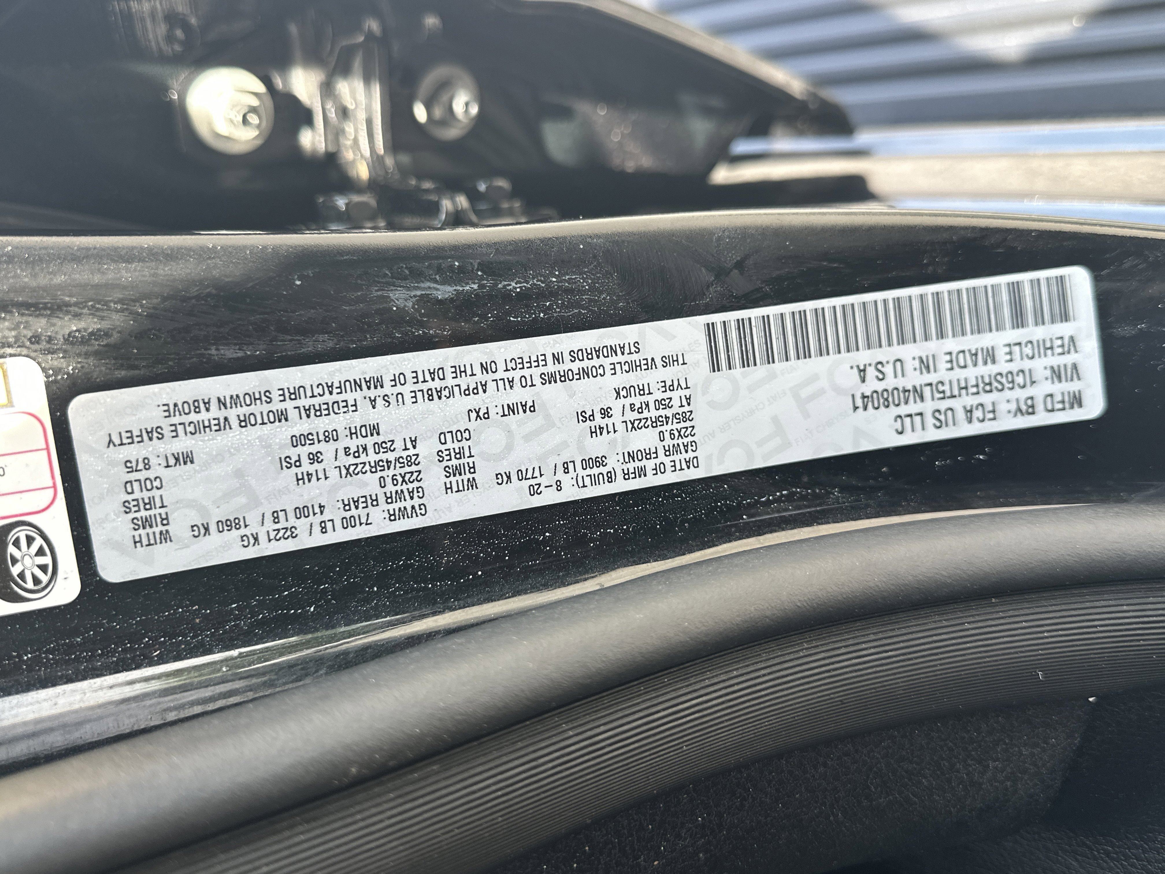 2020 RAM 1500 Limited