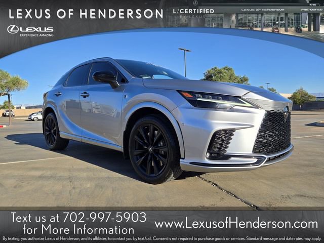 Certified 2024 Lexus RX 500h F Sport w/ Convenience Package