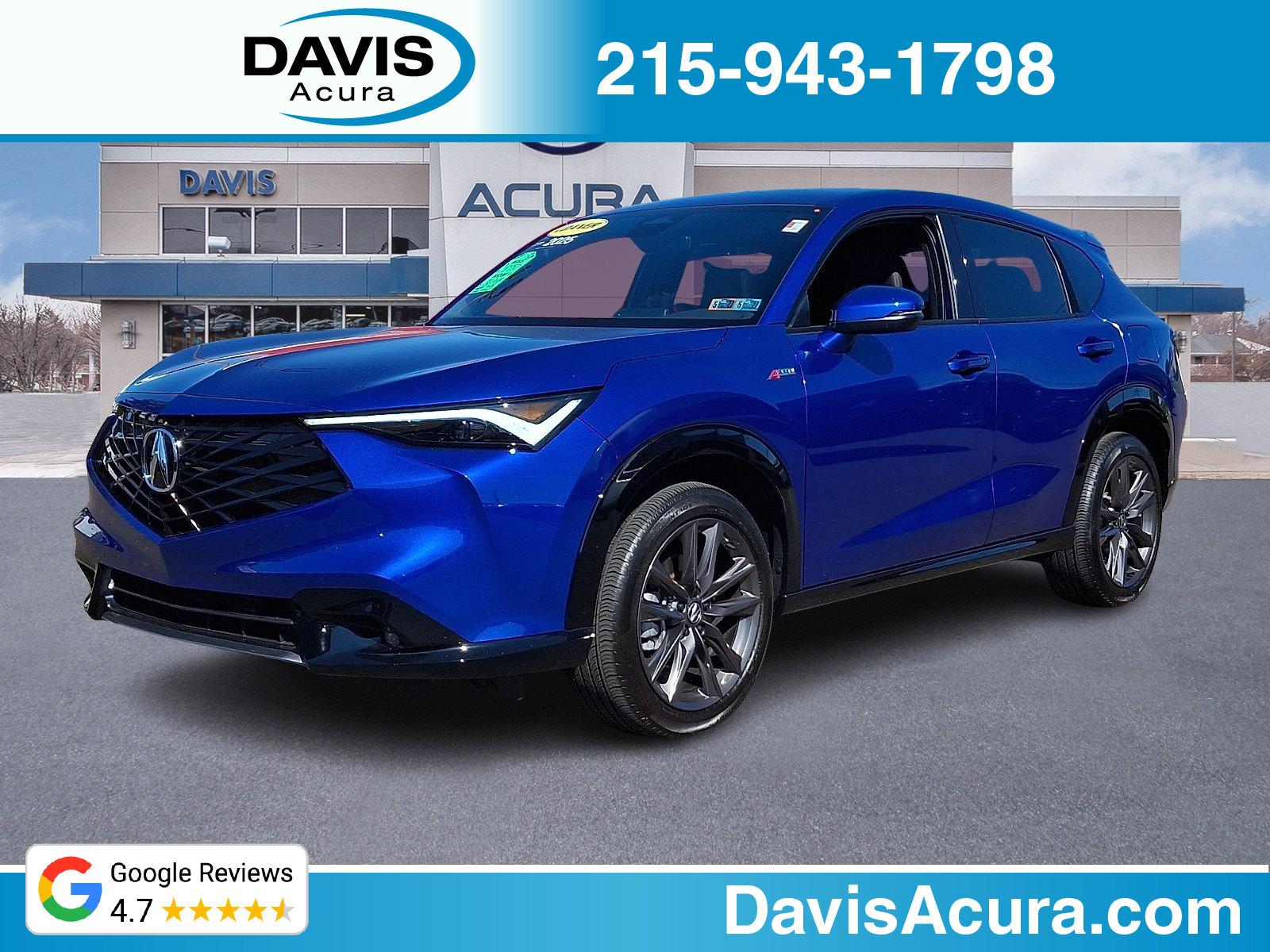 Certified 2025 Acura ADX A-Spec