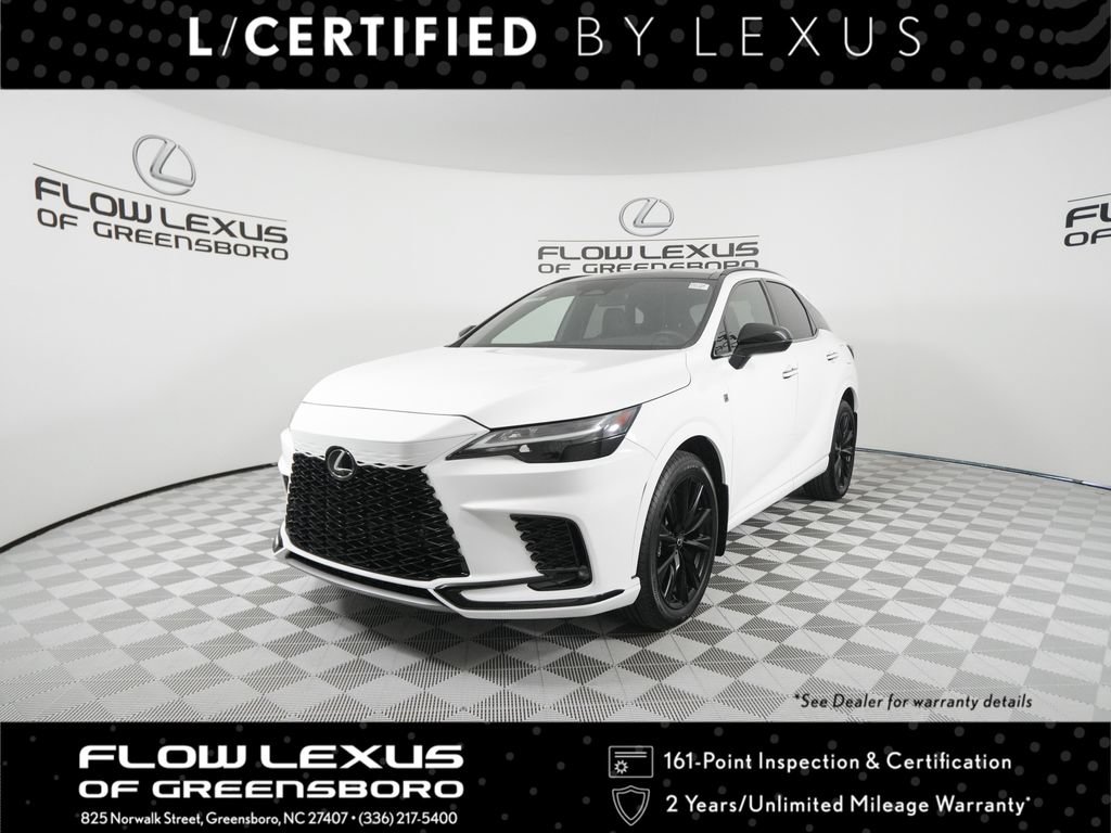 Certified 2024 Lexus RX 500h F Sport w/ Cold Area Package