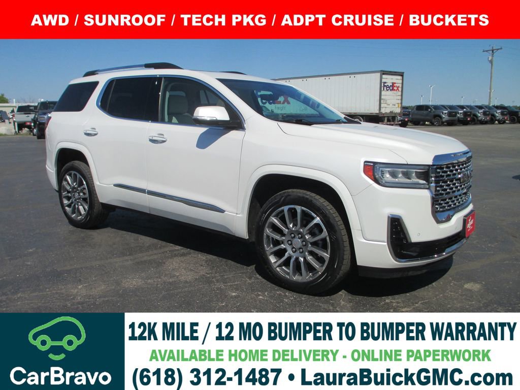 Used 2021 GMC Acadia Denali w/ Denali Technology Package
