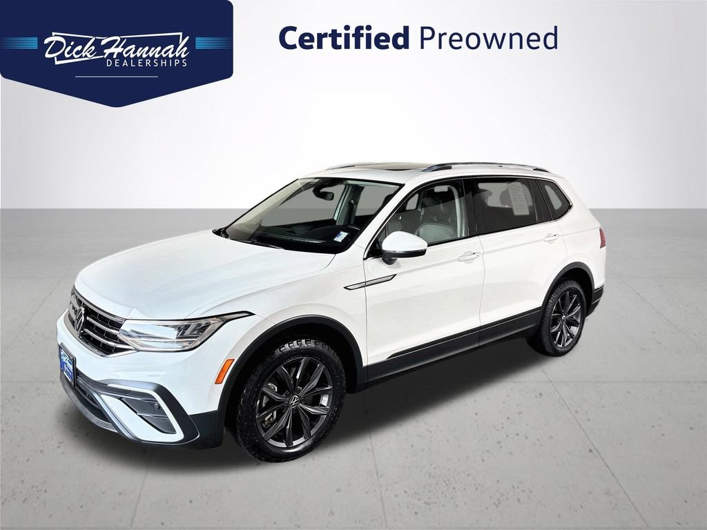 Certified 2022 Volkswagen Tiguan SE w/ Panoramic Sunroof Package