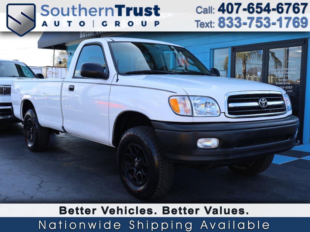 Used 2002 Toyota Tundra 2WD Regular Cab