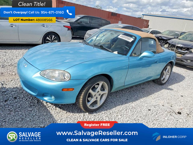 Used 2002 MAZDA MX-5 Miata