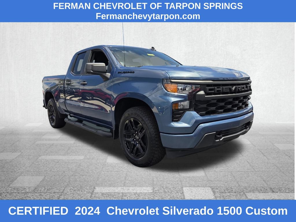Certified 2024 Chevrolet Silverado 1500 Custom