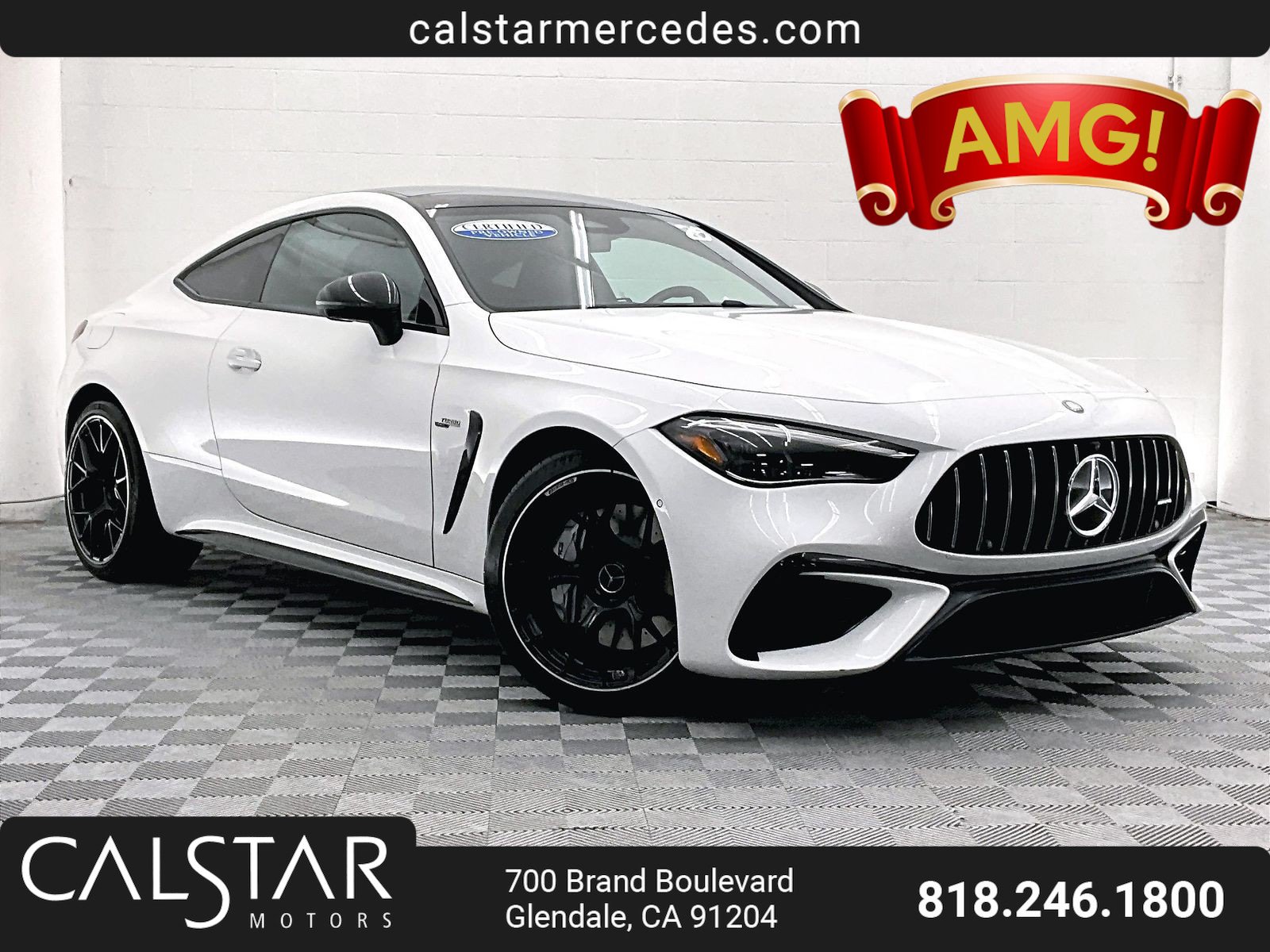 Certified 2025 Mercedes-Benz CLE 53 AMG 4MATIC Coupe