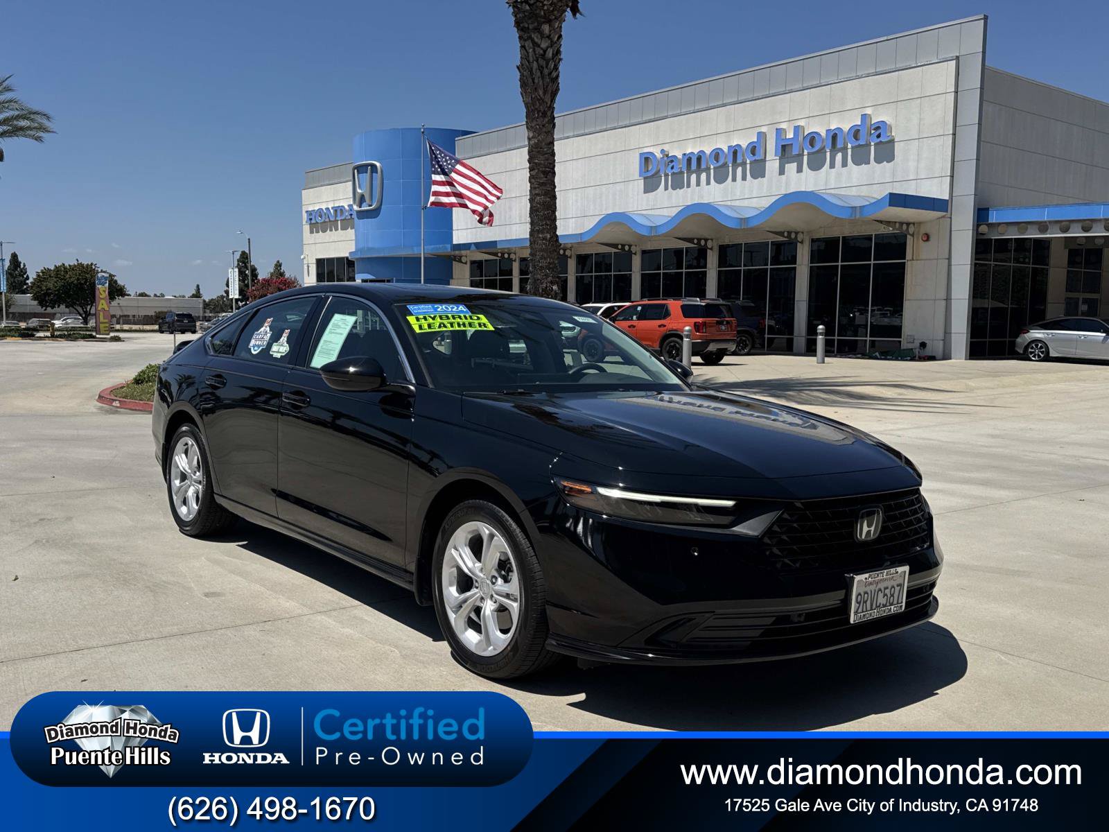 Certified 2024 Honda Accord EX-L