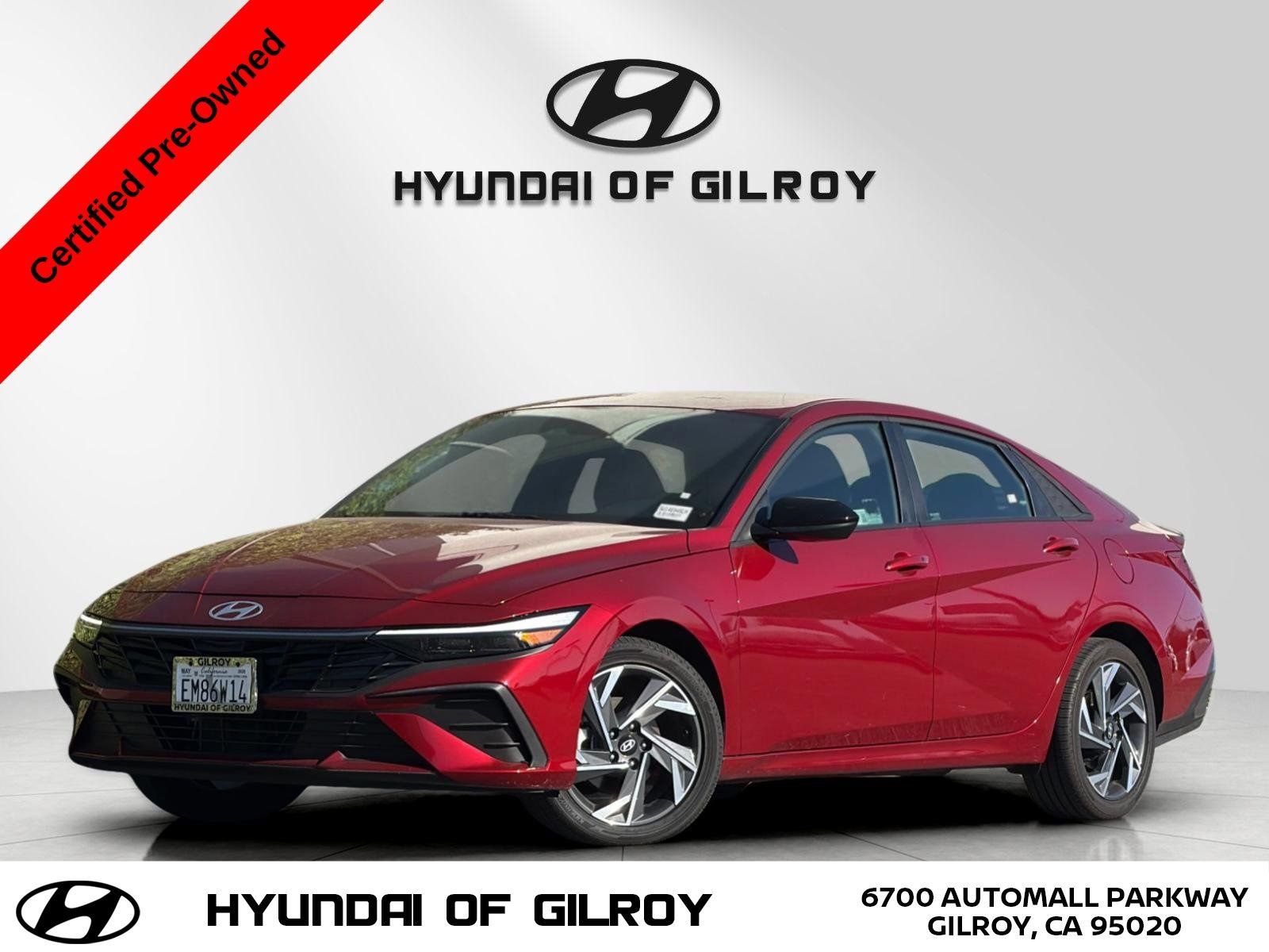 Certified 2025 Hyundai Elantra SEL