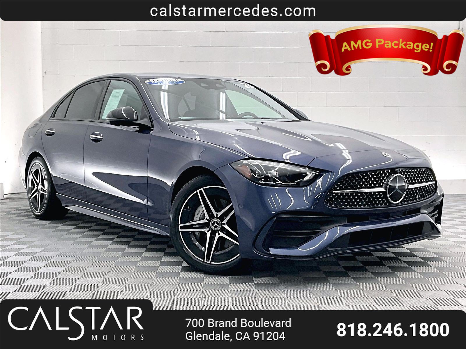Certified 2024 Mercedes-Benz C 300 Sedan