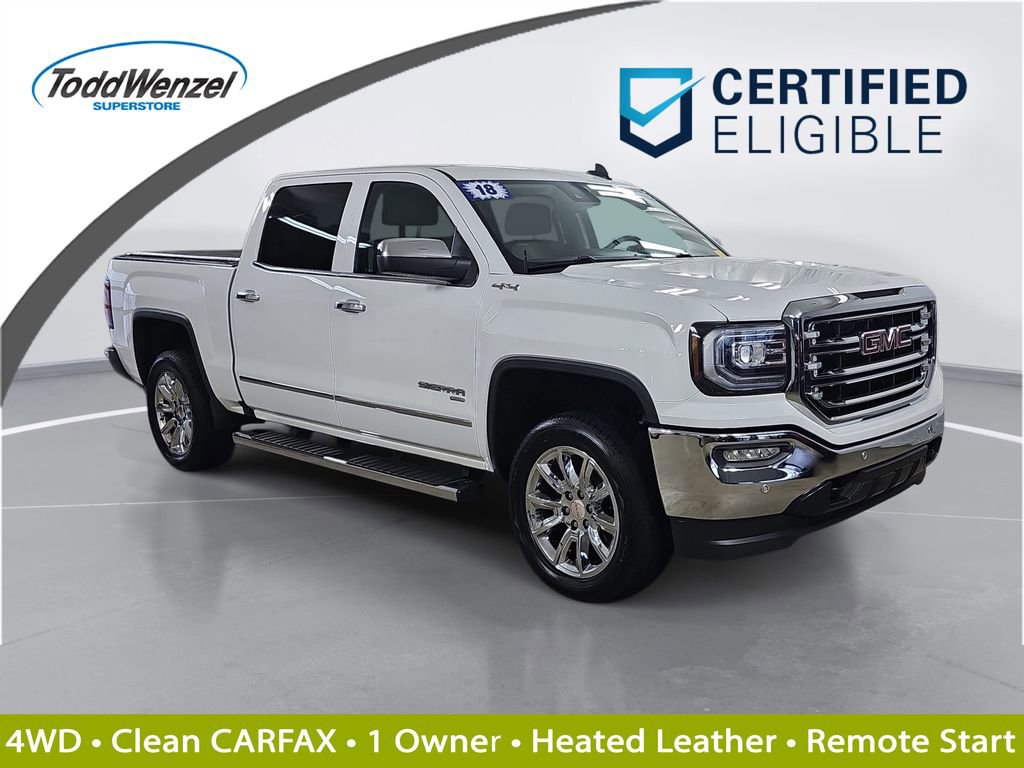 Certified 2018 GMC Sierra 1500 SLT
