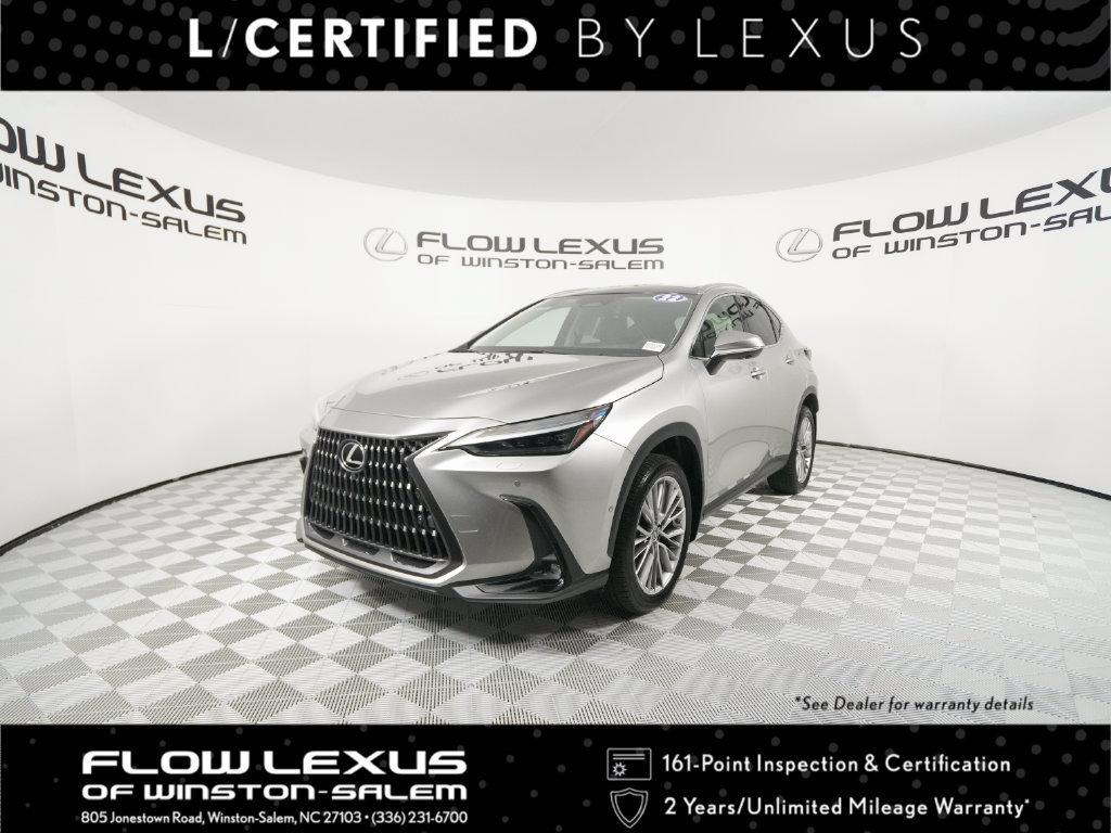 Certified 2022 Lexus NX 350h AWD w/ Vision Package