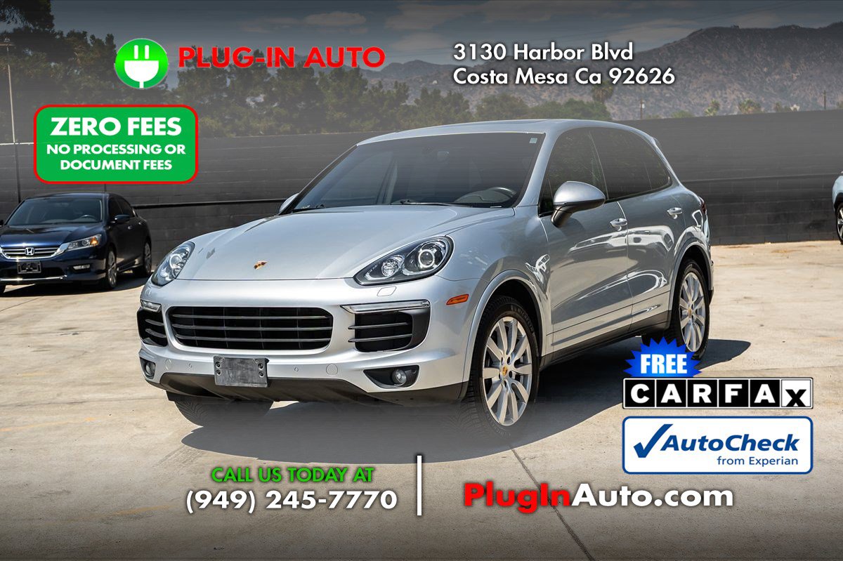 Used 2017 Porsche Cayenne Platinum Edition