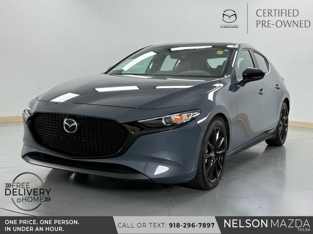 Certified 2025 MAZDA MAZDA3 Carbon