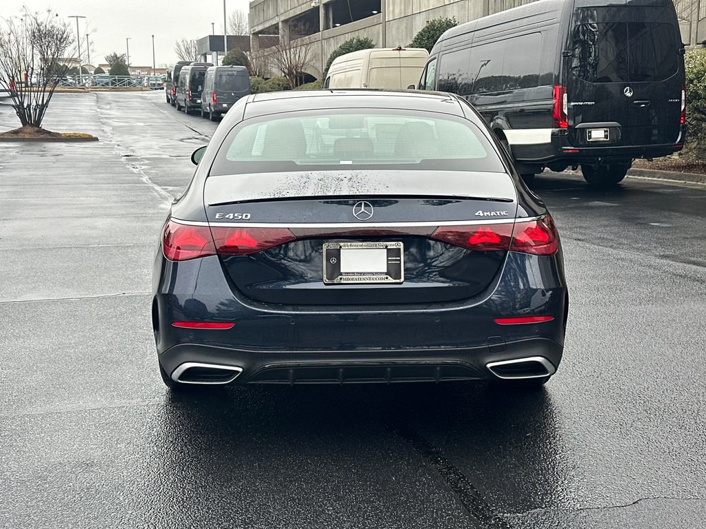2026 Mercedes-Benz E 450 4MATIC Sedan