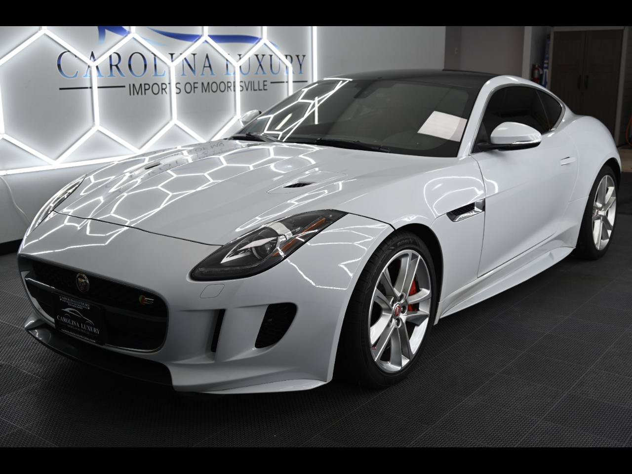 Used 2016 Jaguar F-TYPE S w/ Red Leather Interior Pack