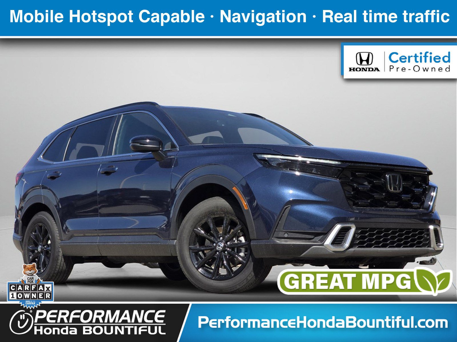 Certified 2025 Honda CR-V Sport Touring