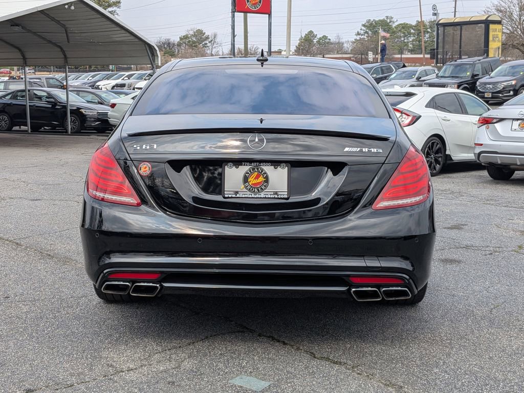 2015 Mercedes-Benz S 63 AMG 4MATIC Sedan