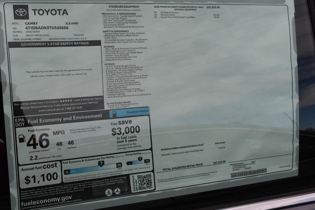 2026 Toyota Camry XLE