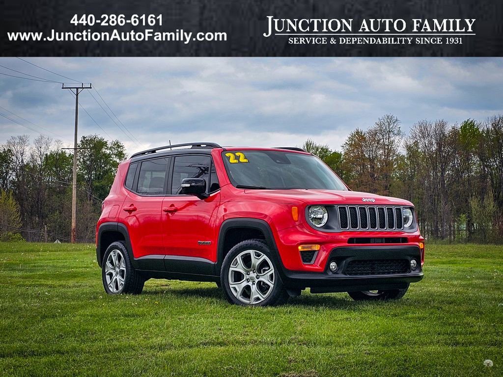Certified 2022 Jeep Renegade Limited