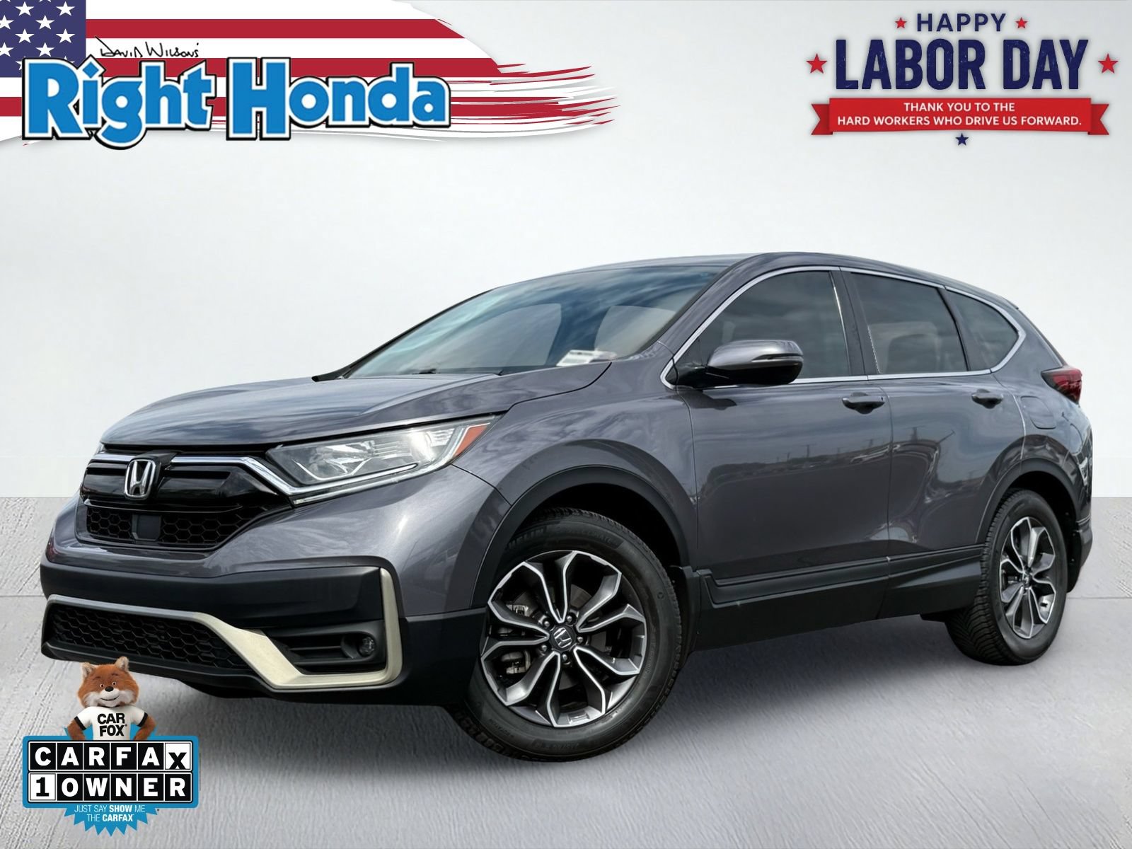 Certified 2021 Honda CR-V EX-L