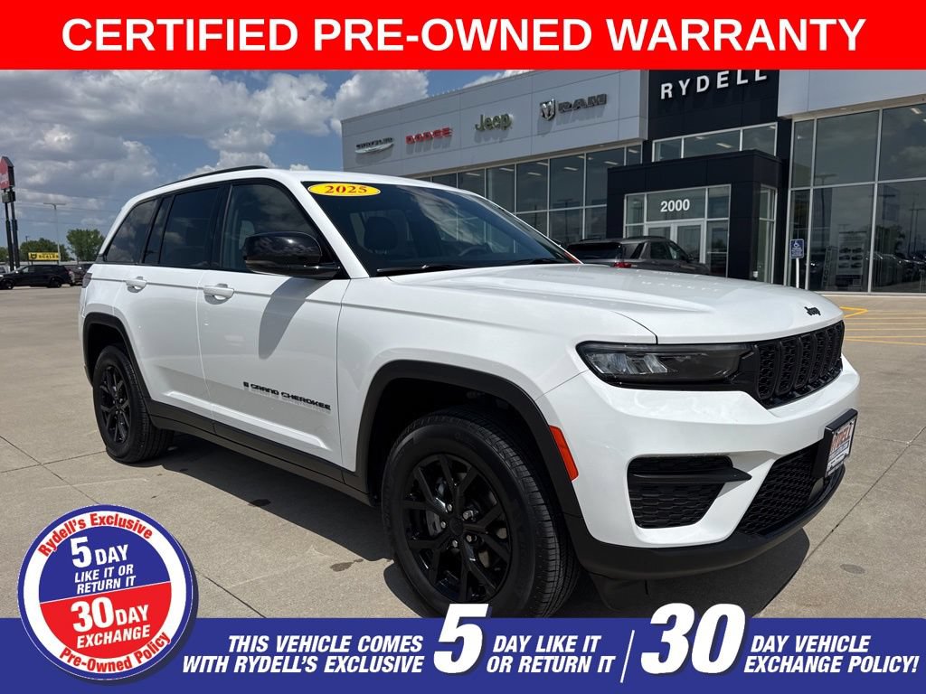 Certified 2025 Jeep Grand Cherokee Altitude