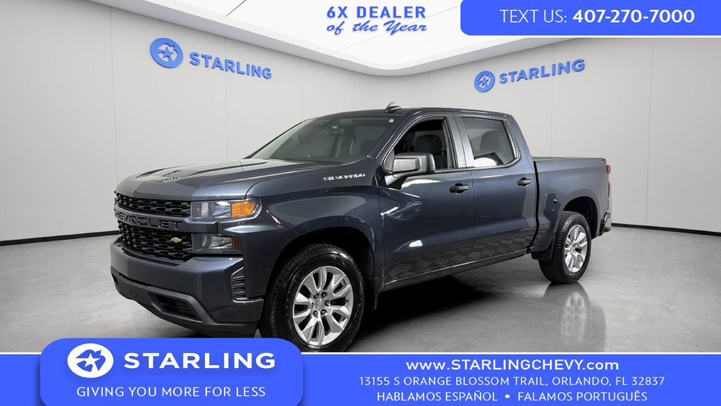 Certified 2021 Chevrolet Silverado 1500 Custom