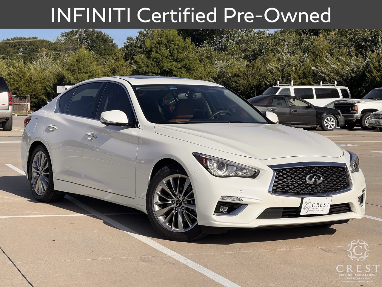 Certified 2023 INFINITI Q50 Luxe w/ Cargo Package