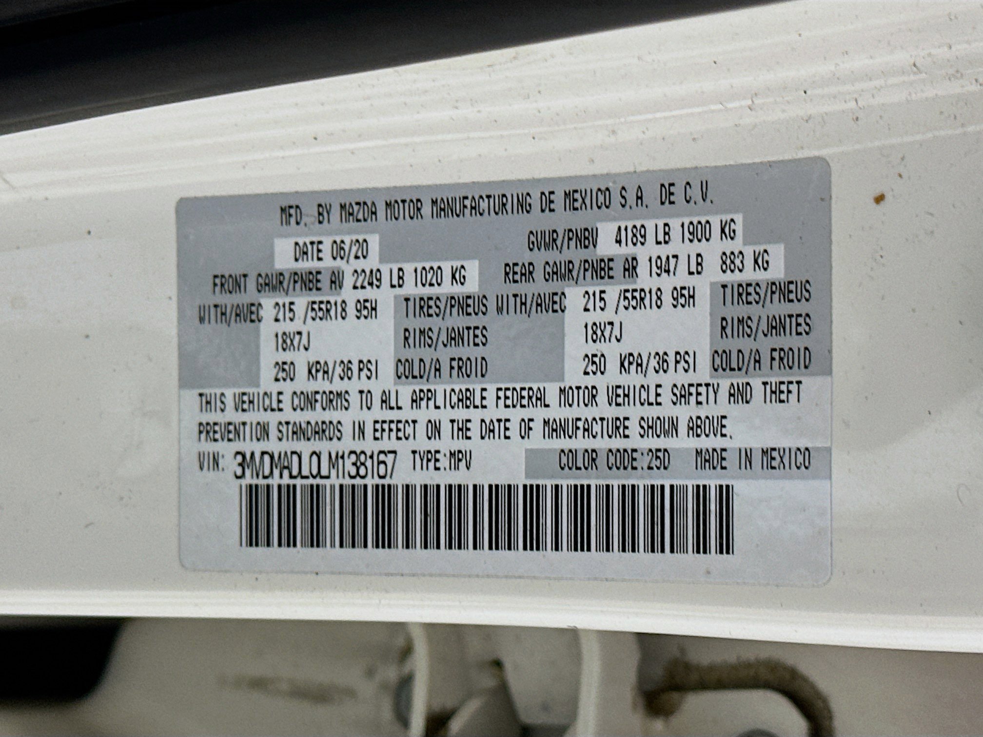 2020 MAZDA Cx-30 FWD w/ Preferred Package